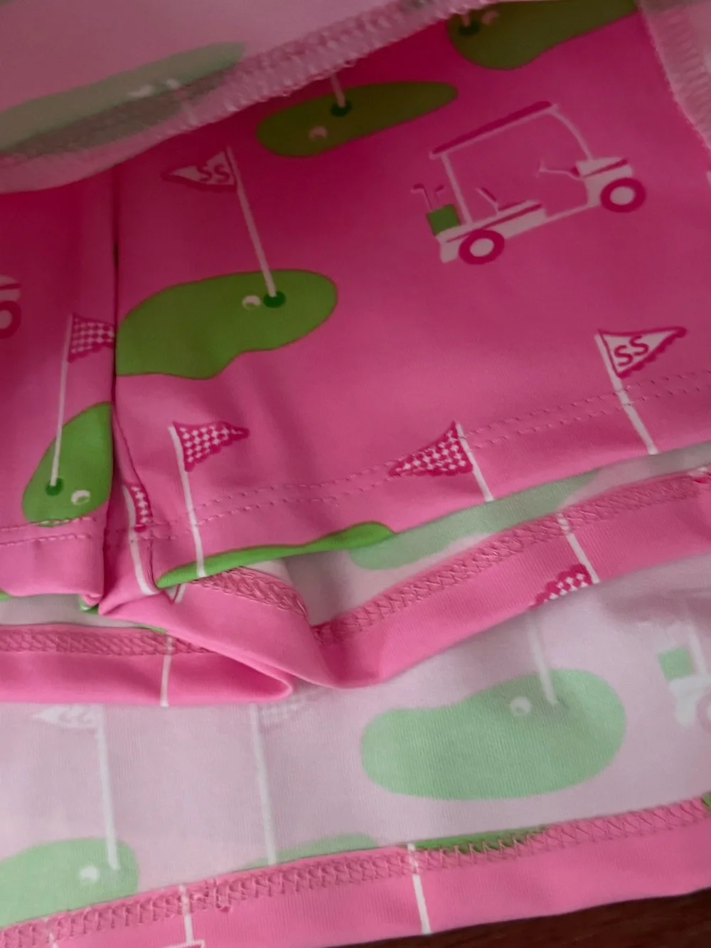 Sailor Sailor Pink Golf Life swing skort NEW
